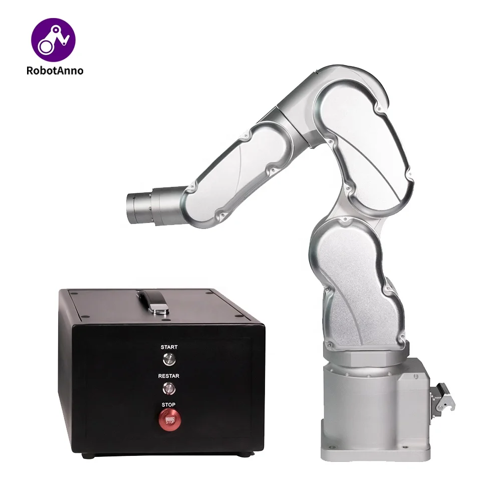 Axis Light-weight Industrial Robotic Arm Small Pick and Place Robot Arm  Manipulator