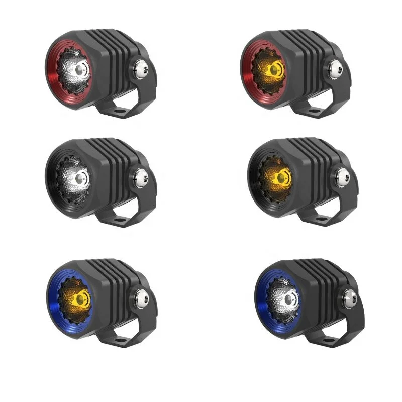 TIYPEOR Upgrade Spotlight for Motorcycle Off-Road Super Bright High Power Auxiliary Headlight Work Fog Lights Brighter Headlamp