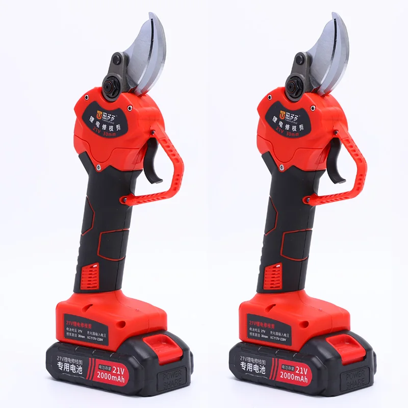 30mm Cordless Scissors Pruning Professional Electric Pruning Shears Vineyard Electric Pruning