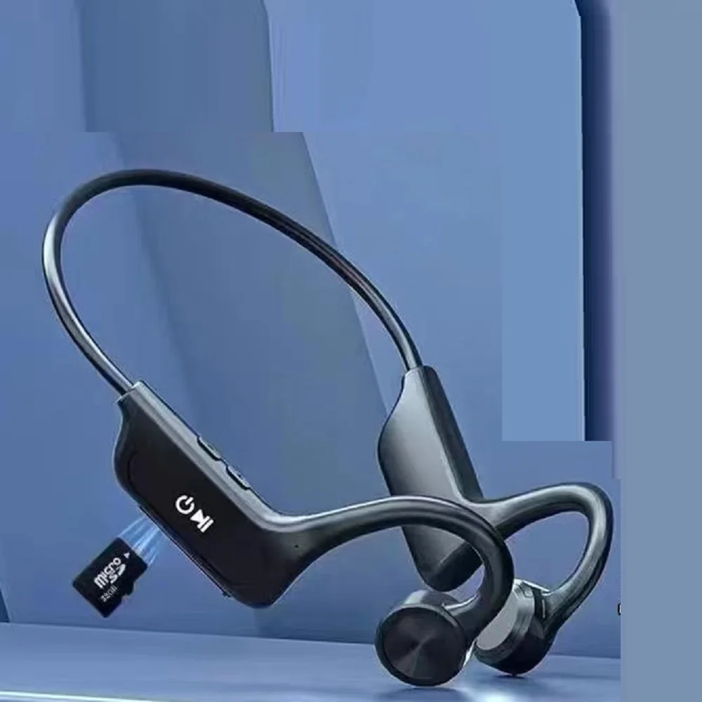 Hotsale In-Ear Wireless for 5.3 Headset with LED Display JL Chipset Memory Card Slot-Sport Ear Design ANC IPX5 Waterproof