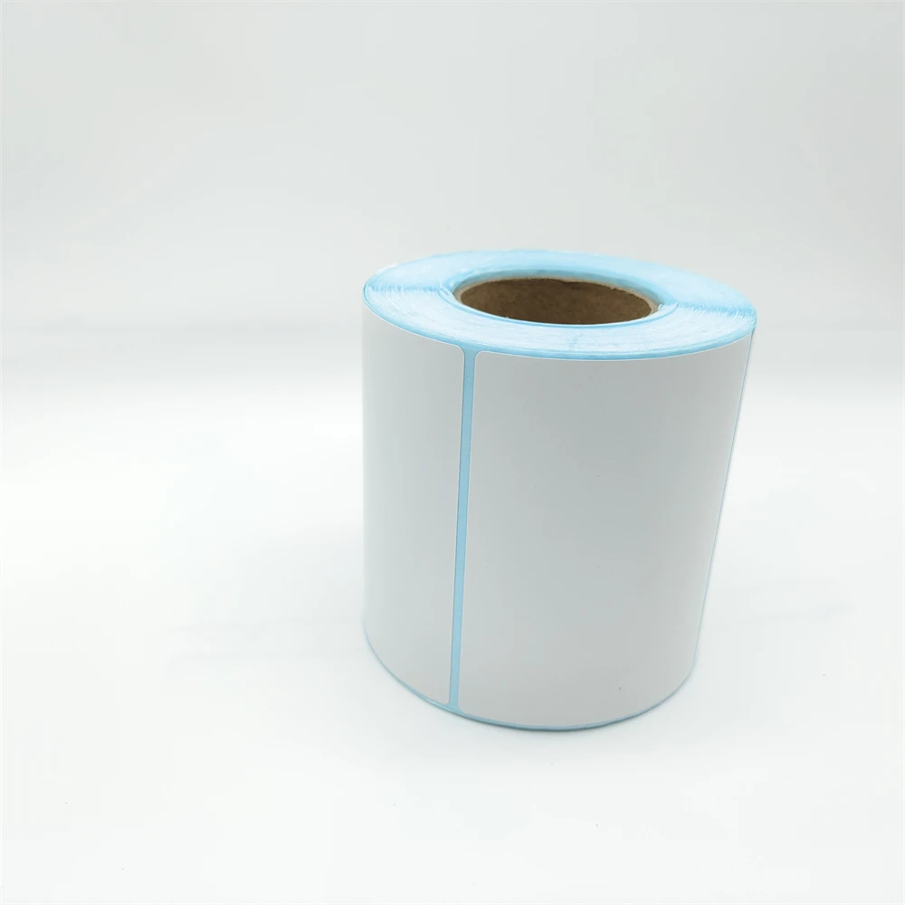 2x1 Direct Thermal Label Custom Print Logo Thermal Sticker Supermarket Scale Adhesive Barcode Label 1x2 Thermal Labels