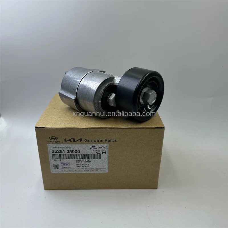 Original Quality Belt Tensioner Tension Pulley 2528125000 For Hyundai Santa Fe Kia Sorento