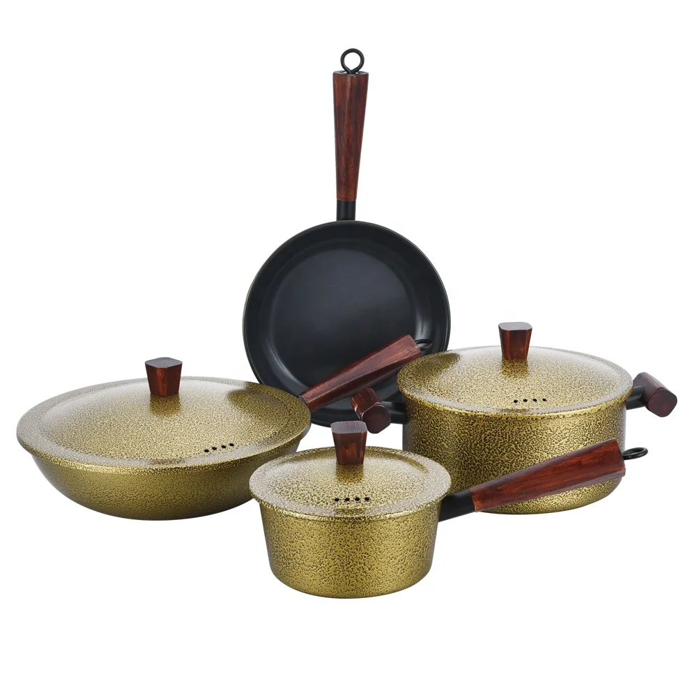 Buy High Quality 7 Pcs Carbon Steel Nonstick Cookware Cooking Kitchen Pots  And Pans Set Non Stick Cookware Sets from Zhejiang Longhe Industry Trading  Co., Ltd., China