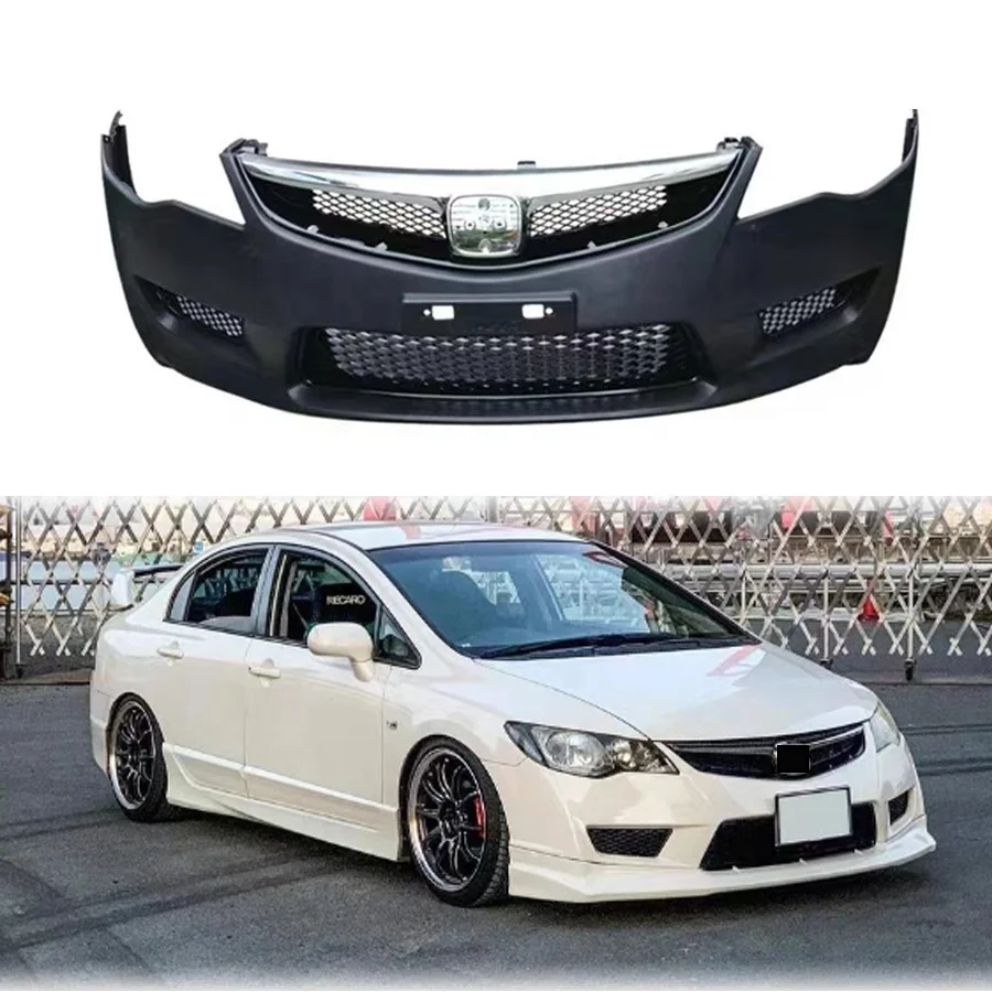 2006-2012年式 ホンダ シビック用 バンパーアップグレード 新型FD2