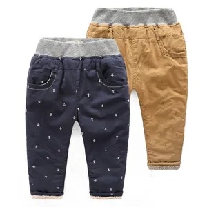 New Wholesale Export Goods Hot Child Clothes Winter Fleece Pants From China