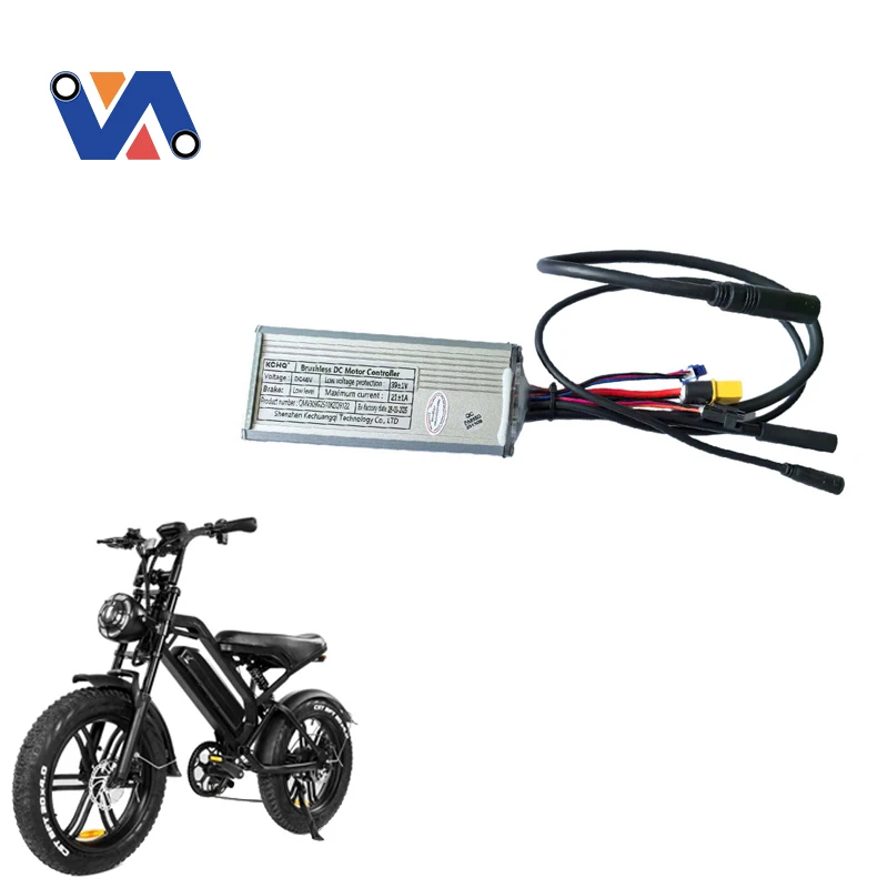 Controler QMwheel V20 pentru bicicletă electrică off-road, 45 km/h, controlere pentru biciclete electrice cu roți de 20 inch, piese de schimb pentru biciclete grase, accesorii V20 pentru biciclete grase