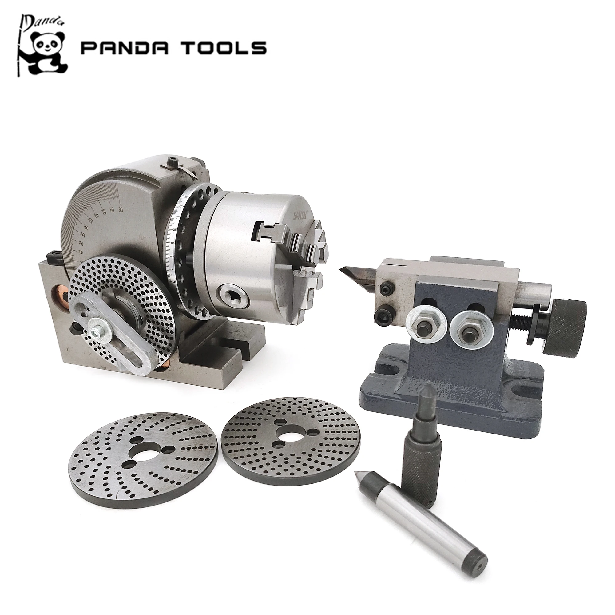 Dividing Head BS-0 5inch 3 Jaw Chuck for Milling Machines