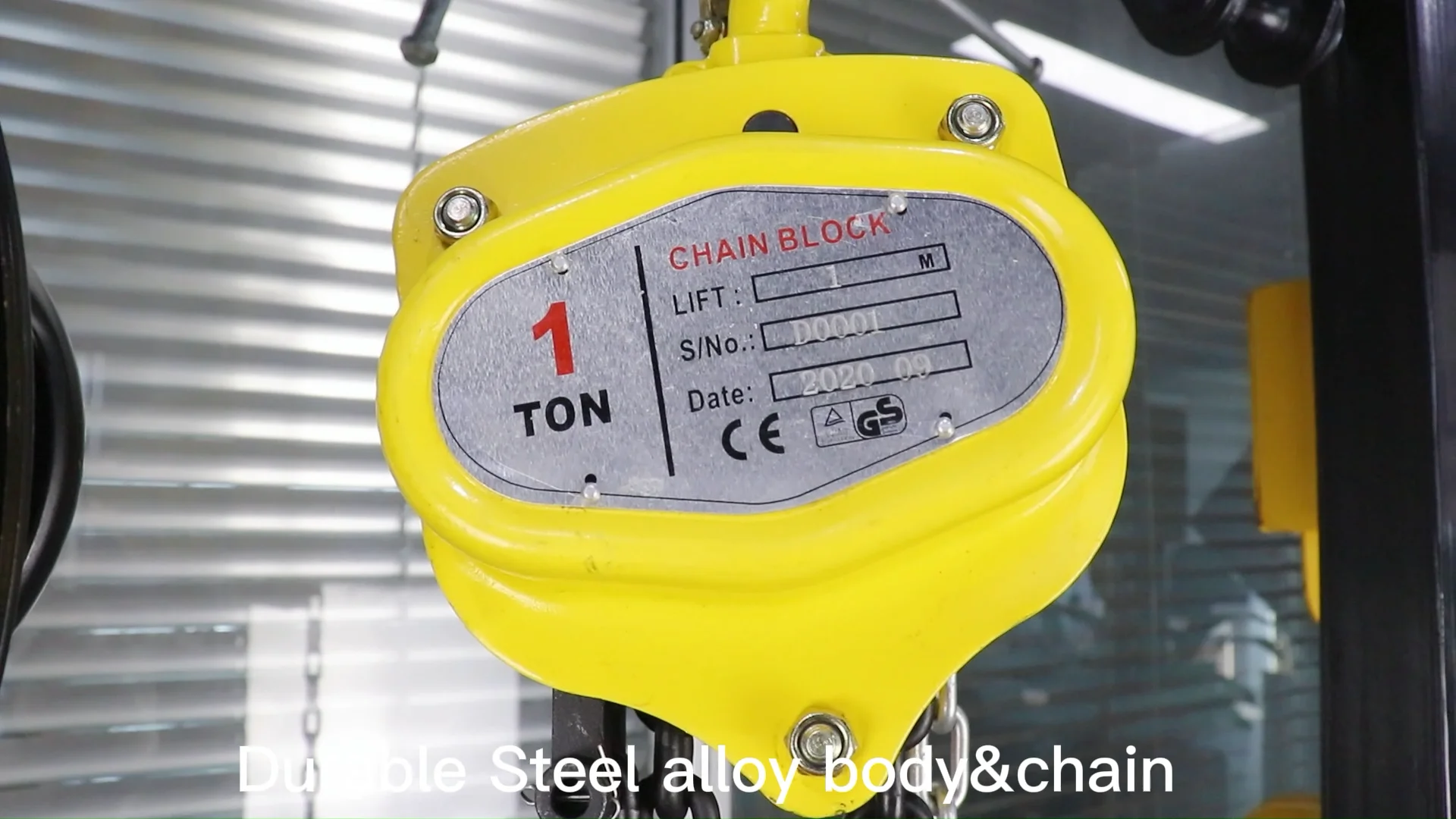 Roller Shutter Door Manual Chain Hoist Car Chain Hoists Sectional Door