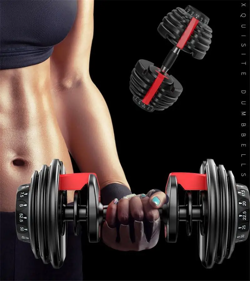 Free Weights Body Building Custom logo 24kg 40kg Gym Adjustable Weights Dumbbell Sets