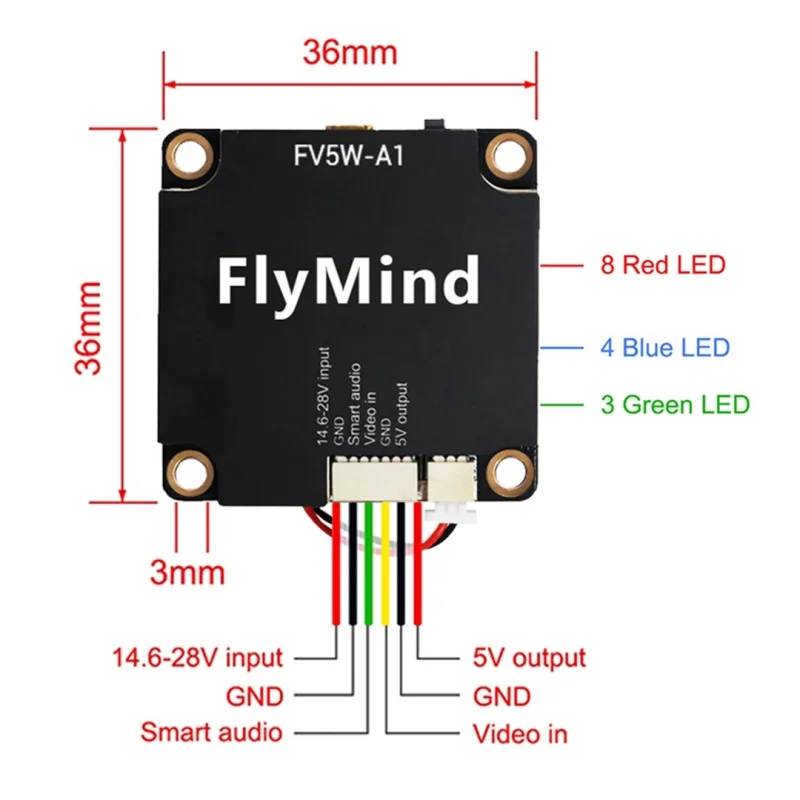 Enables OSD Configuration Via Smart Audio First Person View FPV
