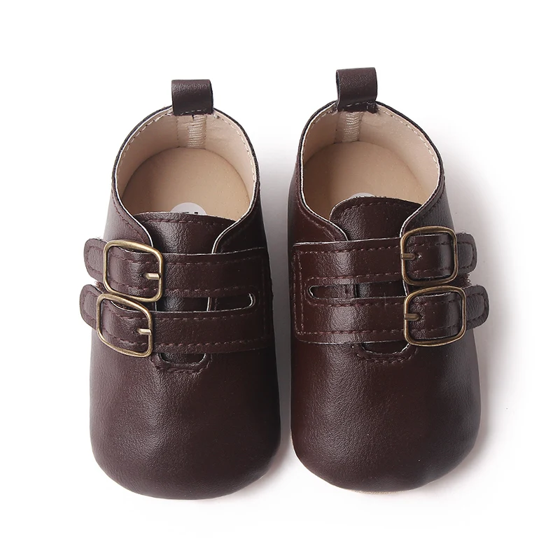 Wholesale Soft Leather PU Toddler Baby Infant Girl Shoes in Bulk 2023 supplier
