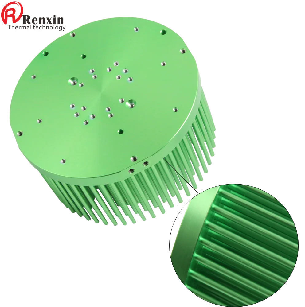 Pioneer 50W High Power Led Light Heatsink Die 220V IP65 Grow Lights Pcb Board Round Heatsink Cast Aluminum 14000 Rohs Aluminum