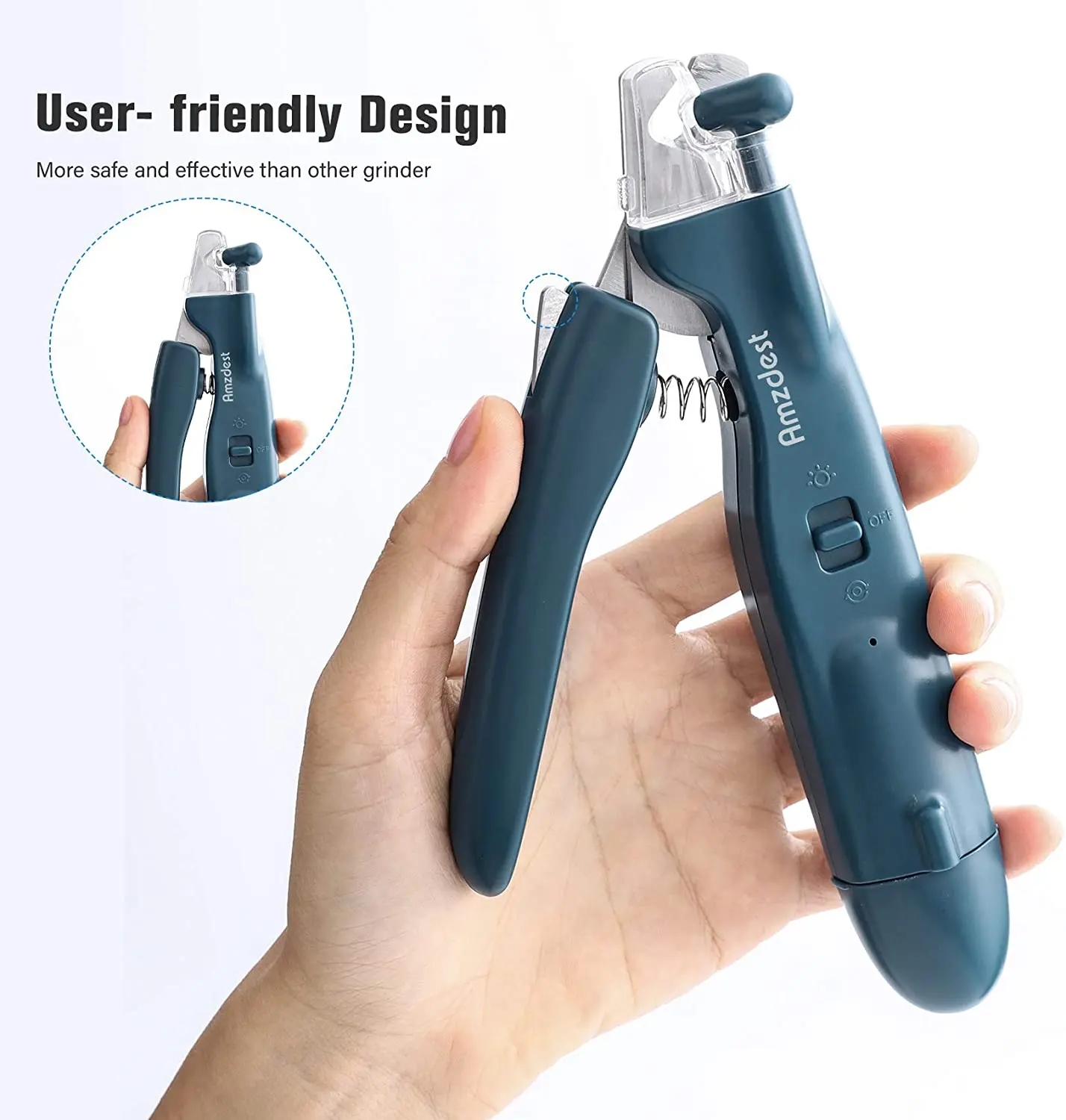 
 Лидер продаж 2021, машинка для стрижки когтей домашних животных, триммер для когтей собак из нержавеющей стали, инструмент для ухода за домашними животными, светодиодные машинки для стрижки когтей с пилочкой  