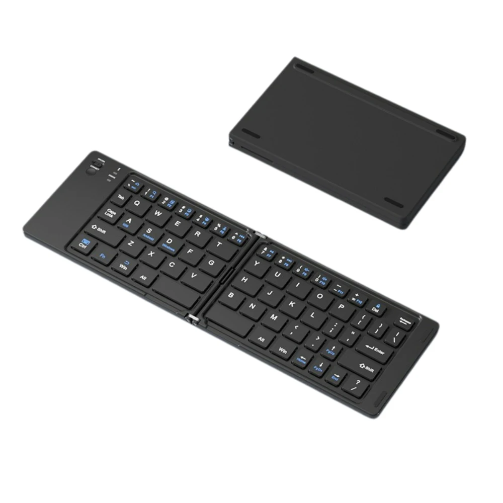 Keyboard logo Foldable Keyboard Teclado bluetooth Para Celular Plegable Ligero bluetooth Keyboard for Light Folding Cell Phone