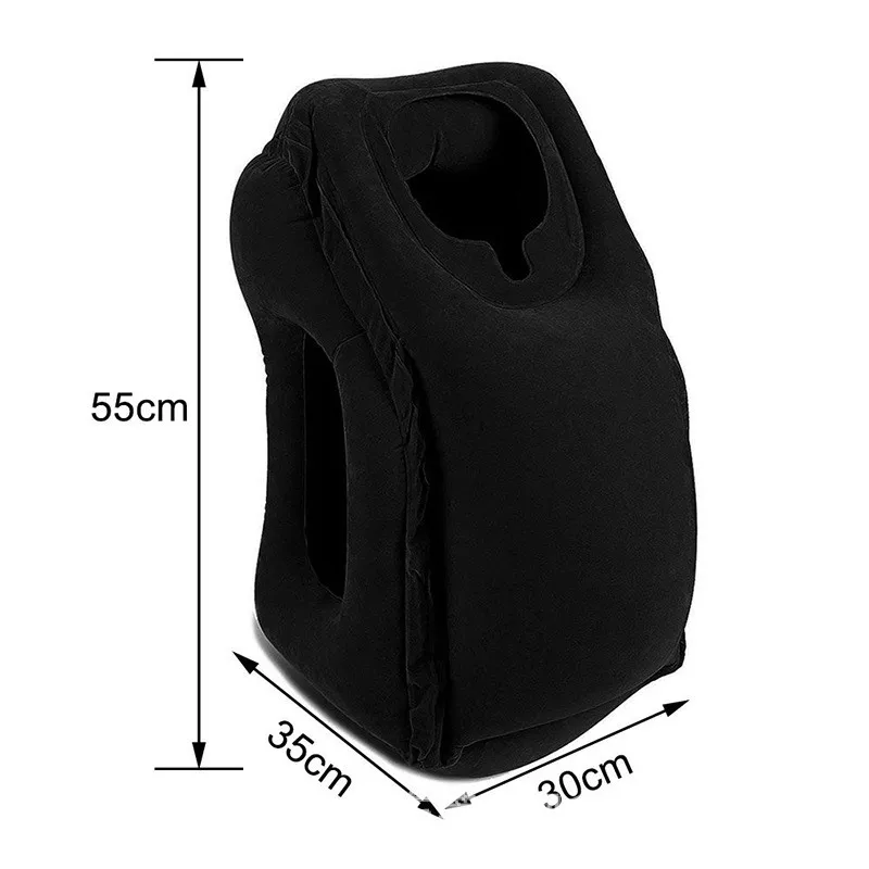 Travel Pillow Air Soft Cushion Trip Portable Innovative Products Body Back Support Foldable Blow