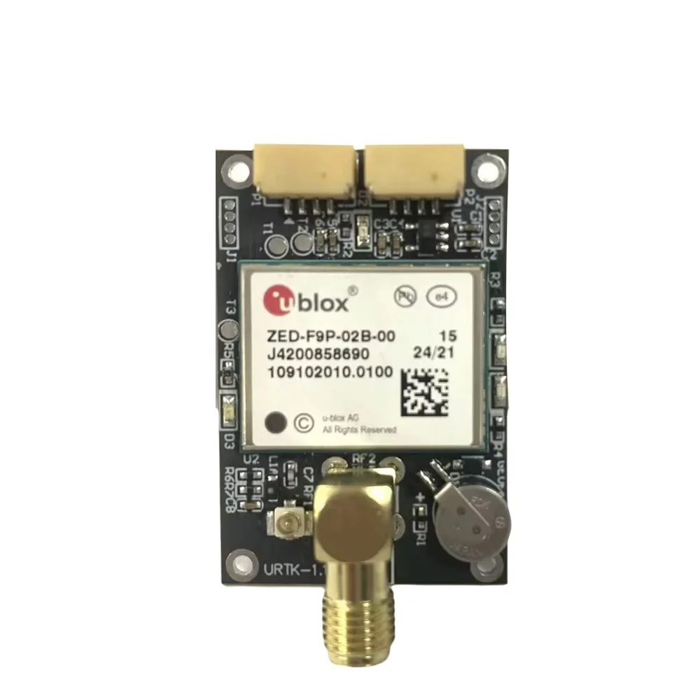 Ublx Gps Module ZED-F9P ZED-F9P-02B-00 RTK InCase PIN GNSS/GPS Receiver Board with S MA and USB Drone Development Board