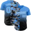 Azul y negro Camo-power