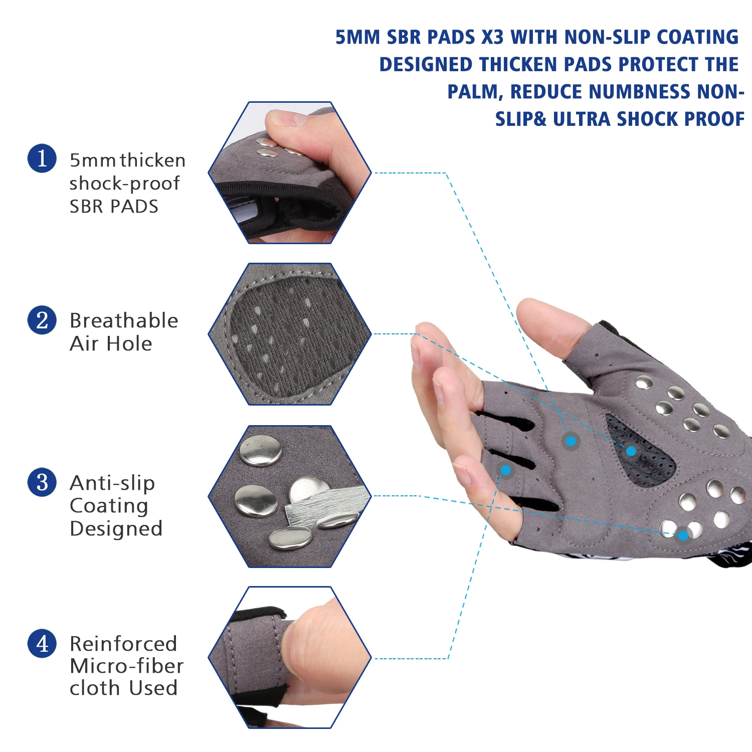 Спортивные перчатки для занятий спортом