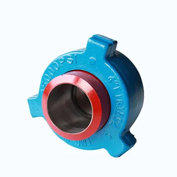 Weco Oil and Gas Pipeline Hammer Union Connections Hammer Union Welding Bulkhead Union