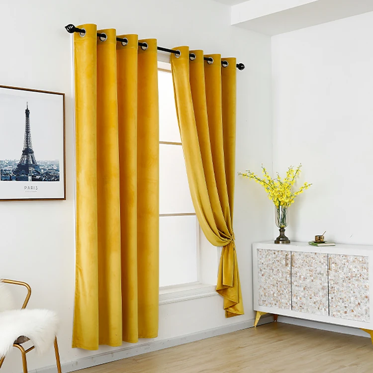 Custom Logo Polyester Woven Fabric rideau curtains valances for windows Kids Curtains