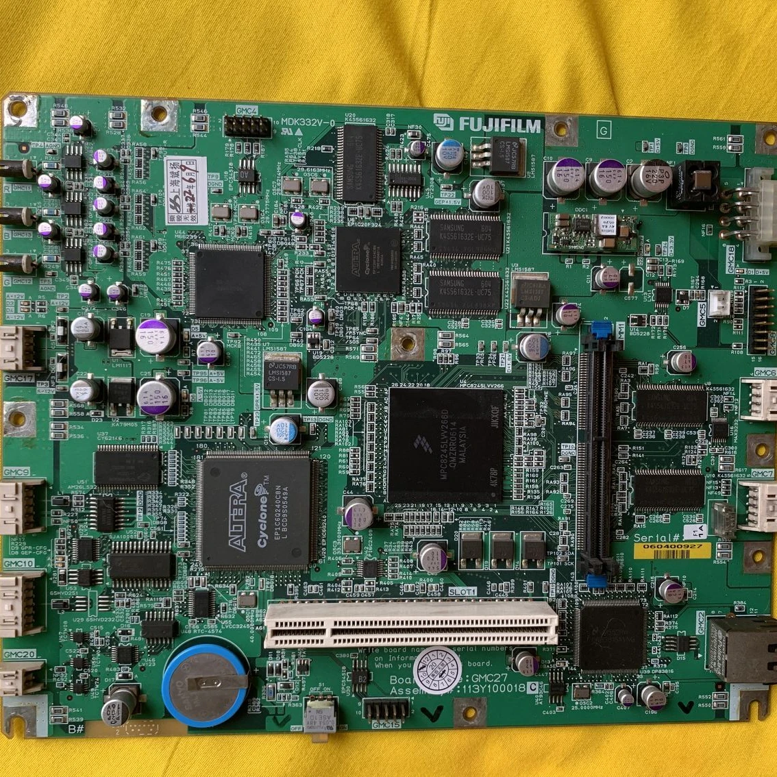 Fuji 500 Minilab Board GMC27 Part# 113Y100018C - Number 18