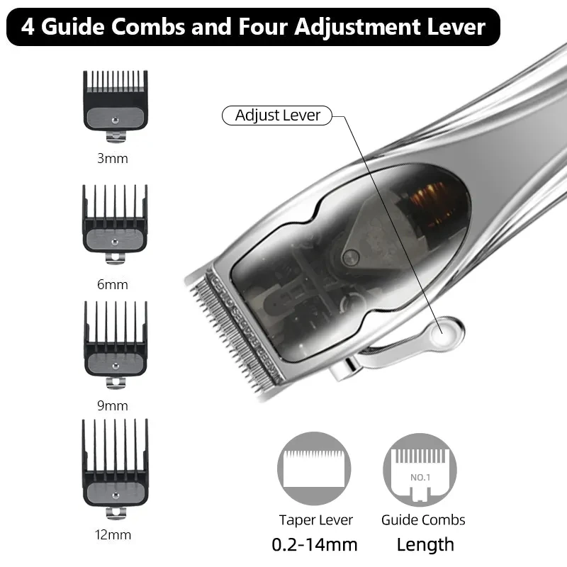 Hot Selling New 10000rpm Professional Powerful Hair Clippers Cordless