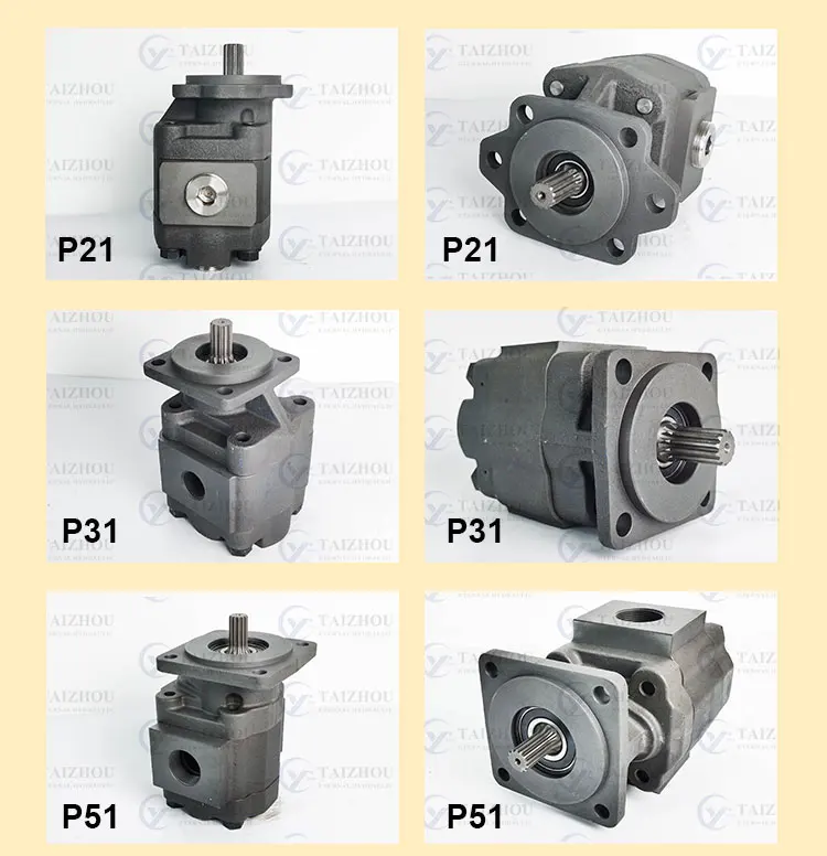 Compact Design High Energy Density Gear Pumps,Parker P Series P20 P51 ...