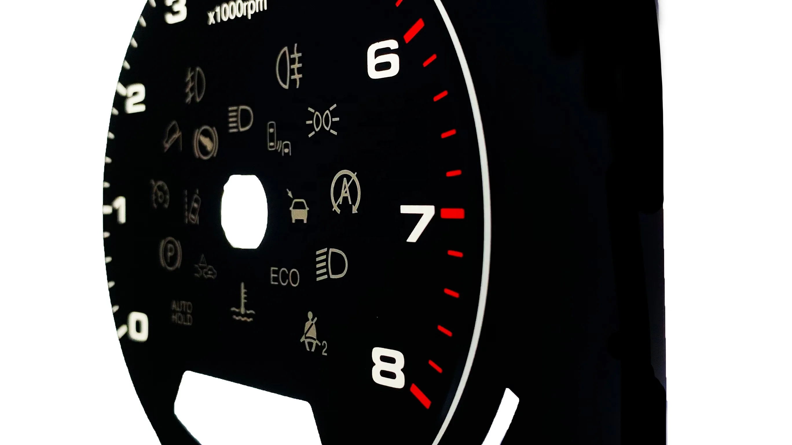 2022 Odm 2d Digital Speedometer Auto Meter Panel Instrument Cluster