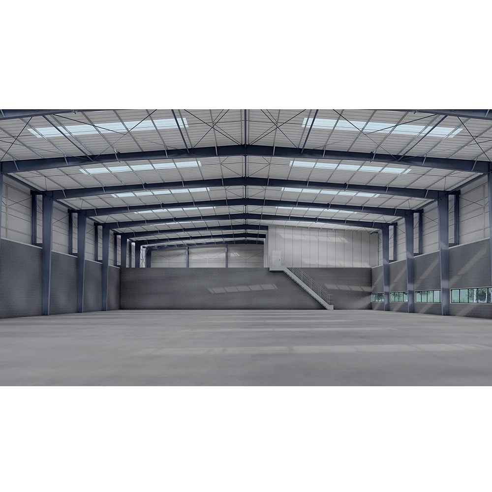 Prefabricated Steel Structure Post and Beam Warehouse Metal Building