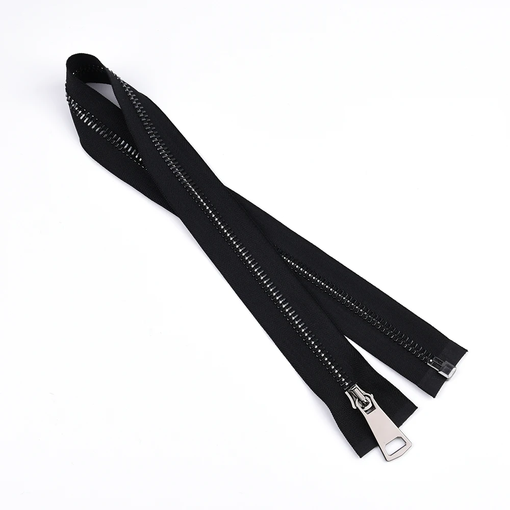 Dawei Factory Price Customize Metal Close-end Metal 10# Brass Jacket Metal Zipper for Bags/luggage/handbag/clothes/backpack/tent