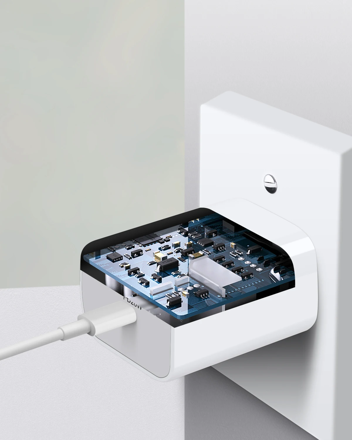 Лидер продаж на Amazon, быстрое зарядное устройство Pd 20 Вт, Usb-адаптер Pd, сетевое зарядное устройство с Usb-портом 20 Вт, комплект зарядных устройств Pd с кабелем Type-c для Iphone 12 Pro Max