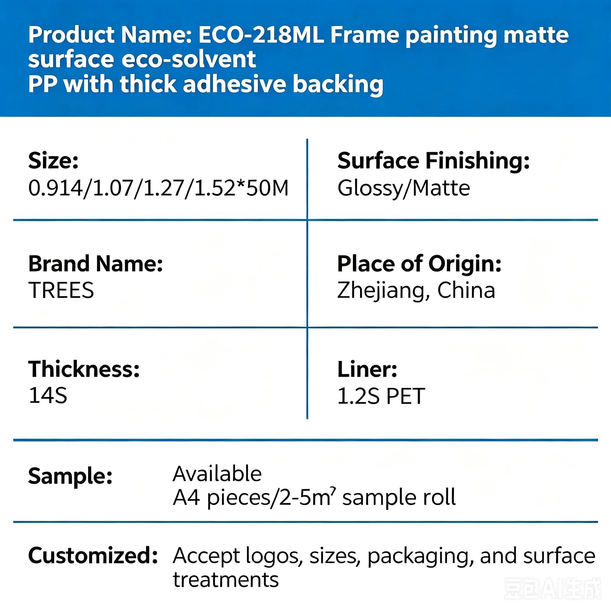 Specifications