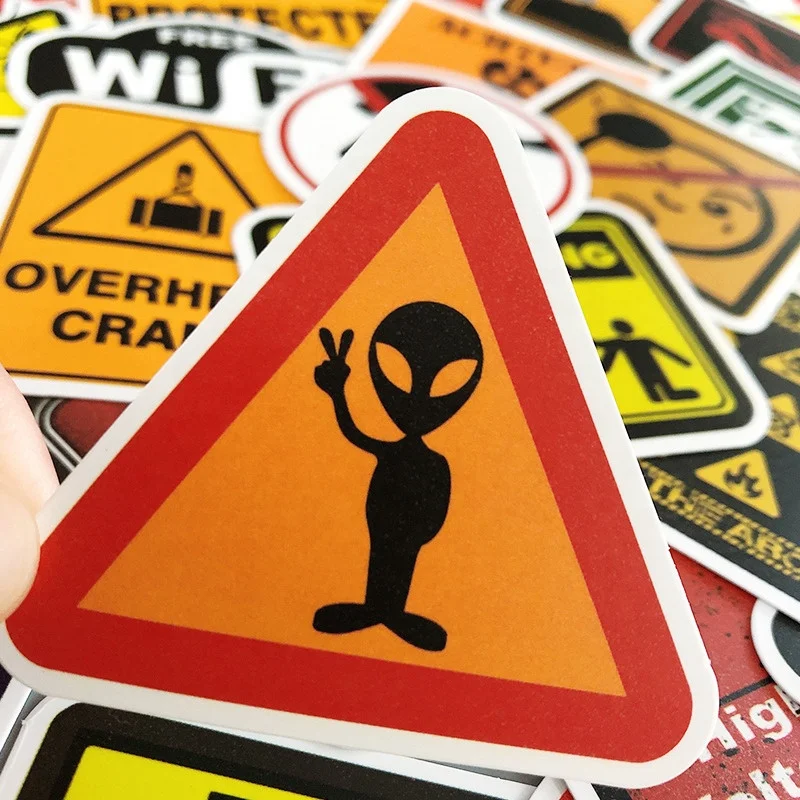 Chernobyl Radioactive Warning Sign #2 Logo Laptop , Car Vinyl Sticker | Australia - View #9