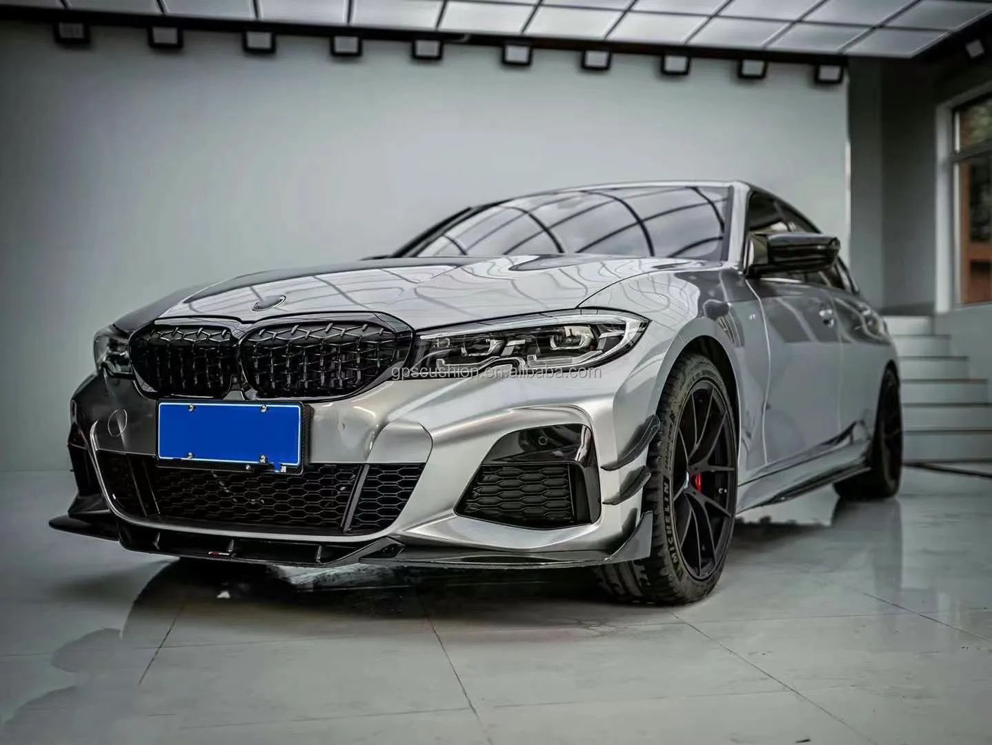 Forged Carbon Front Lip Extension Splitter For Bmw G20 318i 320i 330i ...