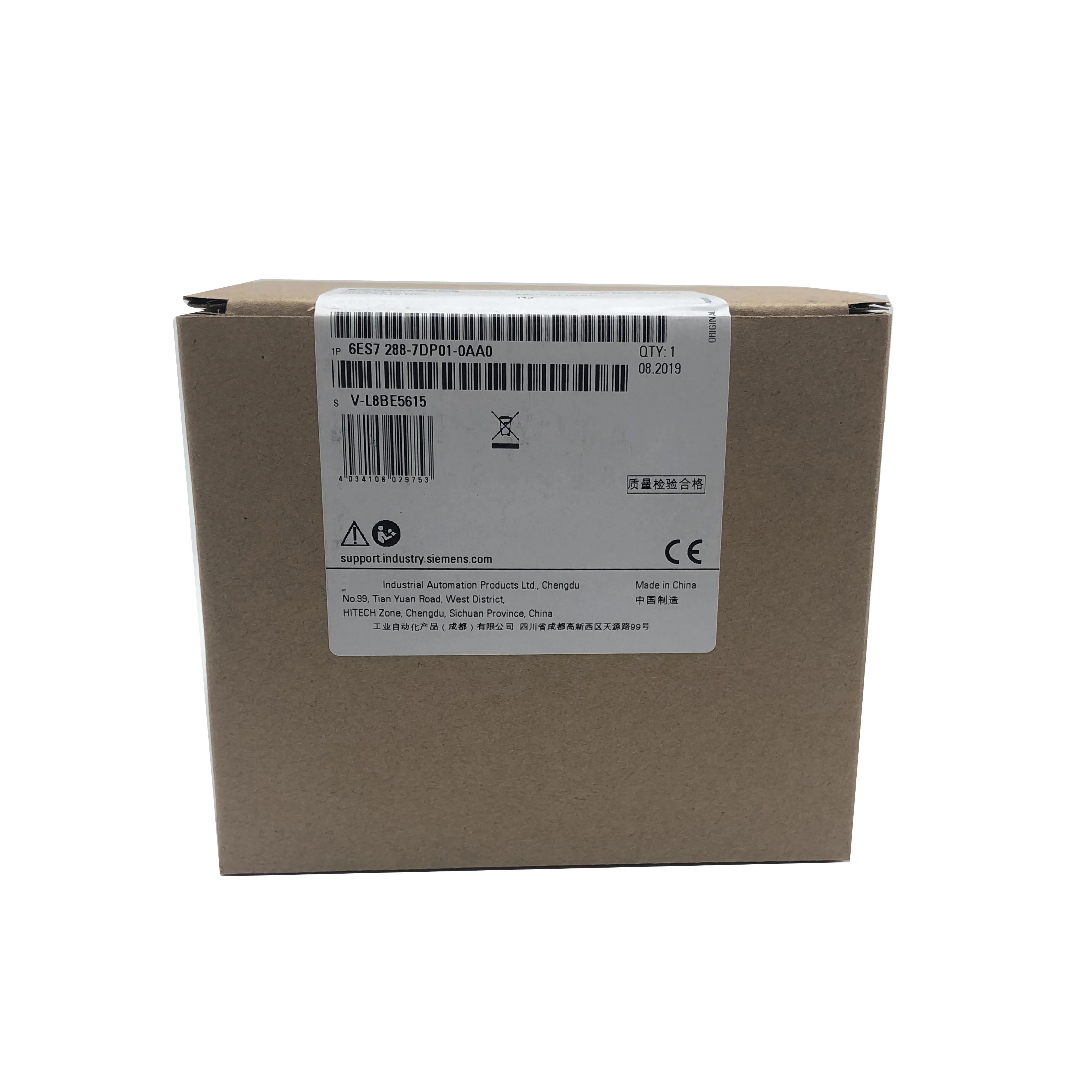 New Original 6ES7 288-7DP01-0AA0 6ES7288-7DP01-0AA0 DP communication board for Siemens SIMATIC S7-200 SMART PLC. Supports PROFIBUS DP communication protocol, enables stable data transmission, and connects PLC with remote I/O