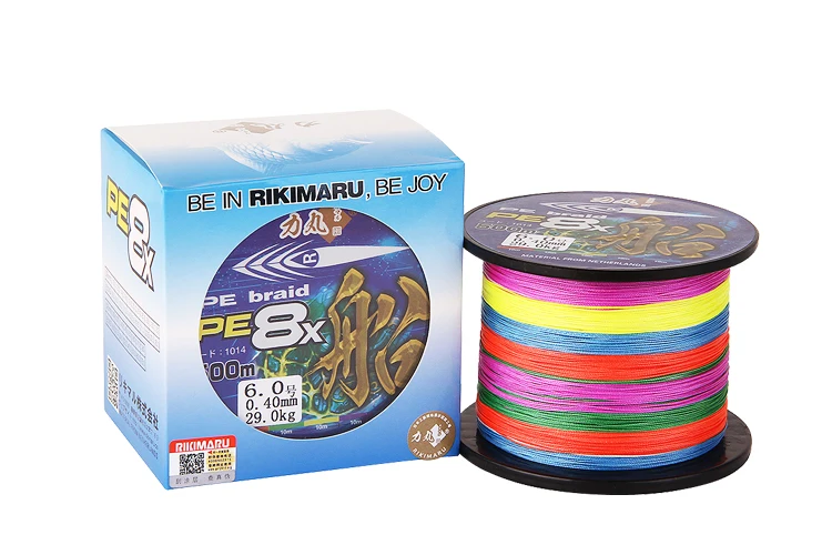 Rikimaru PE 8X Braided Line 100m Connected Spool Price in India