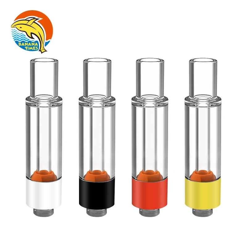 New trending full ceramic coil vaporizer cartridge empty AG02 thick oil cbd glass cartridge without cotton