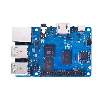 New design Banana Pi BPI-M4 Berry H618 GbE 3.5mm Audio&TVE jack socket 2G ram I2S support microphone Android 12 OS