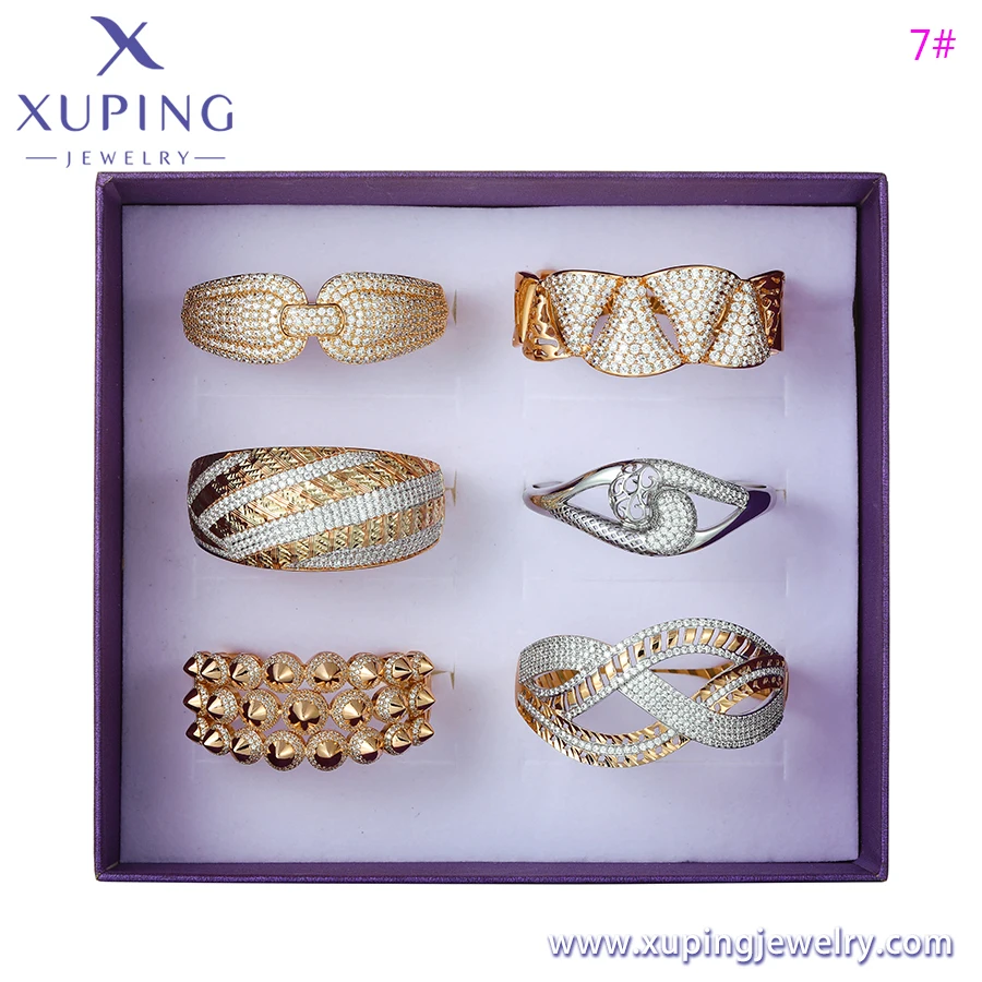 XUPING – Bracciale Donna Con Simbolo Infinito E Zirconi – Placcato Oro 18k, Regolabile E Leggero – Gioiello Eleganza In Confezione Regalo