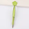 Bullet type 1.0 - 48-pearl light green flower pen
