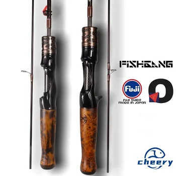 Cheery New Full-line Carbon Fuji O-ring Horse Mouth Solid for Micro-Adjustable Soft Tune Ultra-Light Luya Fishing Rod – Soft Lure – view 2