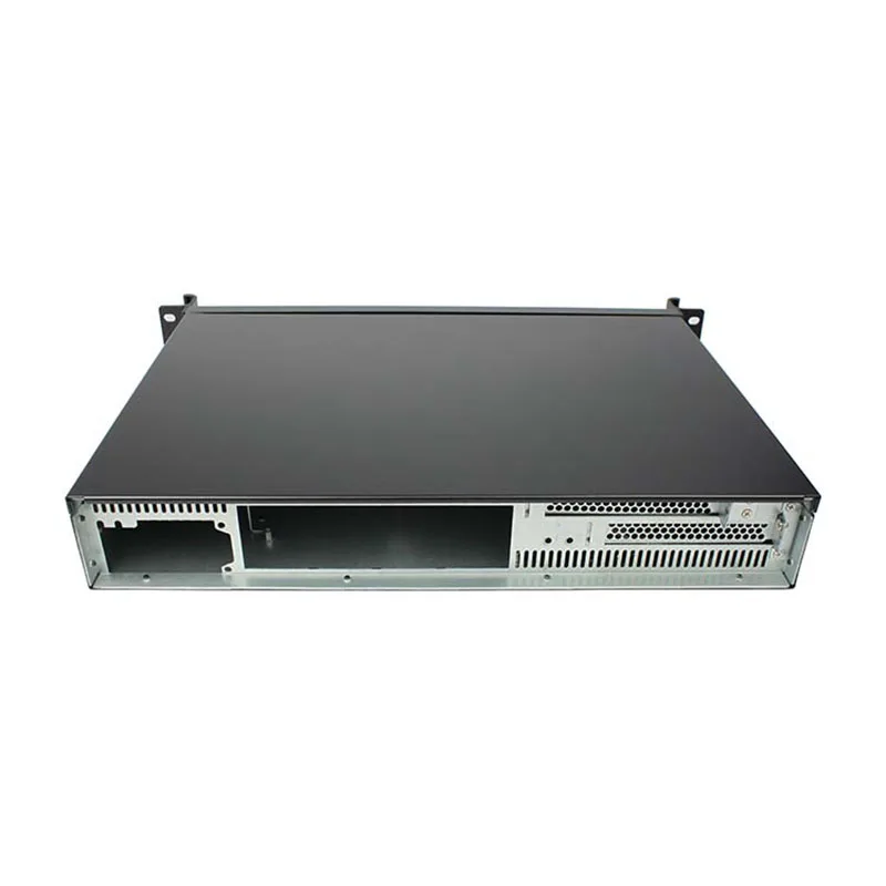 3U ラックマウントサーバーシャーシ 19インチ ブラックメタル 工業