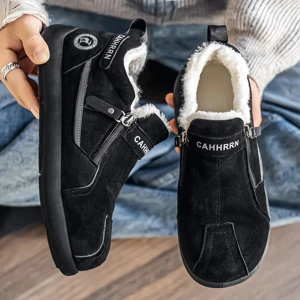 Men's Outdoor Men's Mountain Shoes Light Weight Wear-resistant Climbing Hiking Shoes Winter Shoes for Men