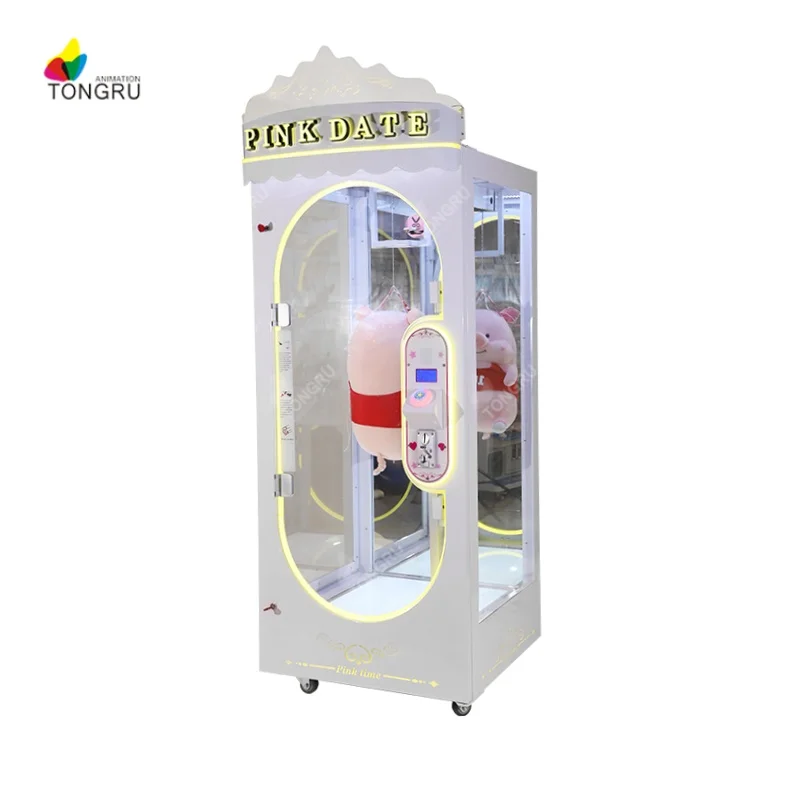 Cut 2 Win Arcade Game Machine - Big Plush Prize Vending