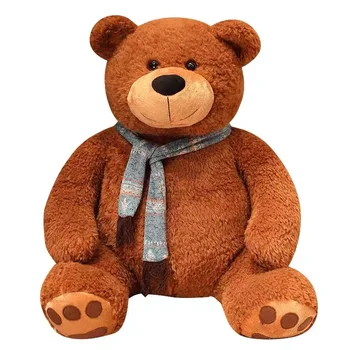 NIUNIU DADDY Small size 35 cm brown teddy bear with cute Plush Toy stuffed gift Home Decoration Soft Toy for Children's gift