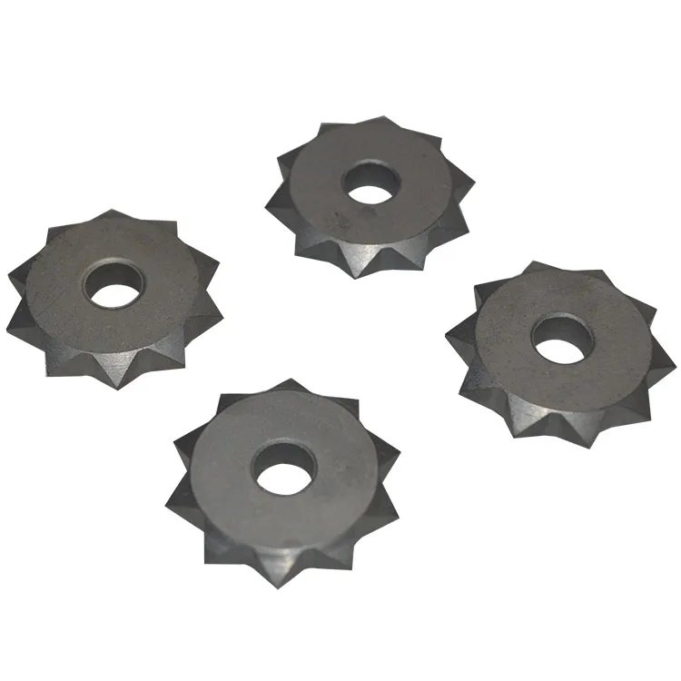 Tct Carbide Tungsten Cutter 6 Point Star Teeth on Scarifying Machines