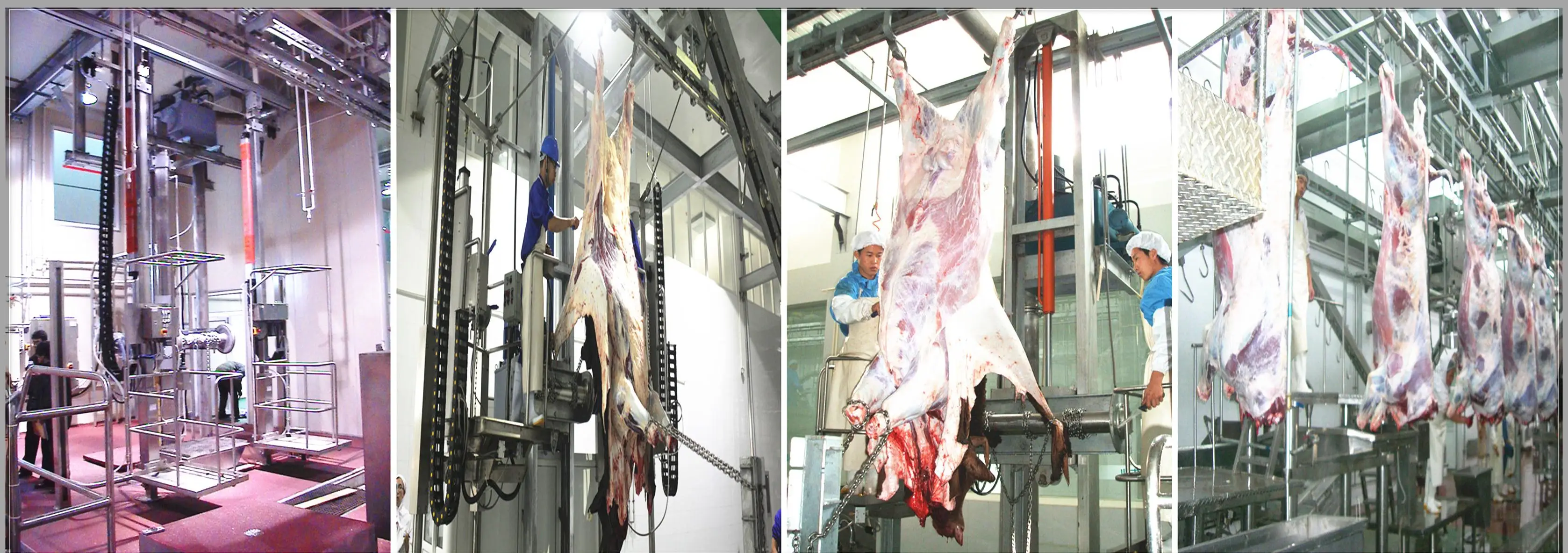 Stainless steel handheld boot washing machine designed to industrial hygiene standards