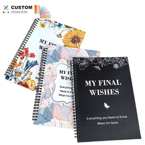 Eco Friendly B5 A5 Coil Bound Multicolor Hardcover Exquisite Large Capacity Notebook With Gift Box For Cross Border Platforms