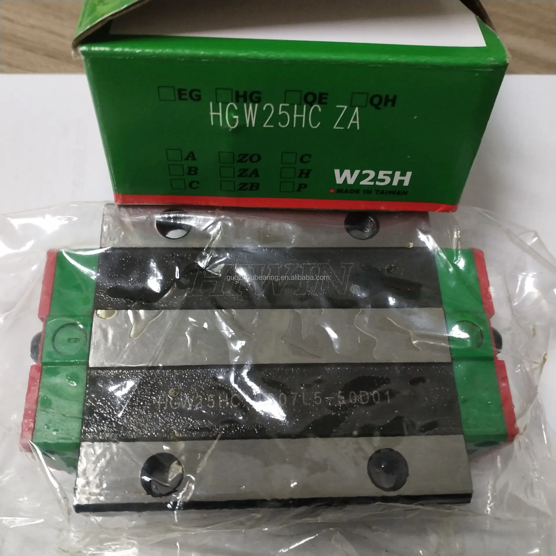 Taiwan Original HIWIN Linear Guide Block Bearing HGW25HC