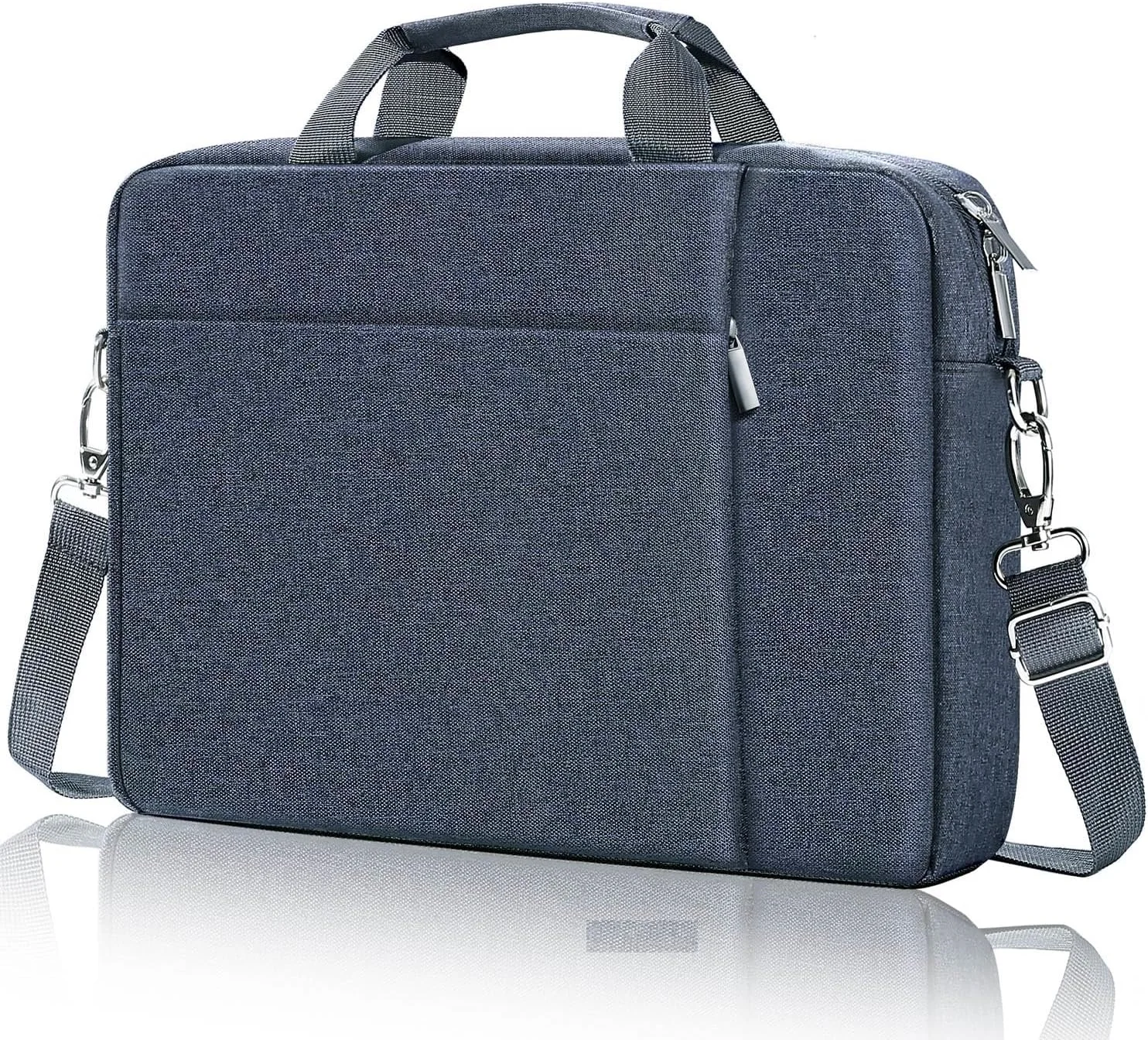 Shoulder Strap Carrying Briefcase Laptop Bag Messenger Large Case Shockproof EVA Business Laptop Sleeve Case for Travel